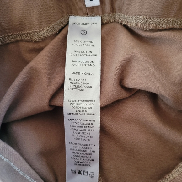 GOOD AMERICAN Lounge Biker Short Size 0(XS) - Picture 2 of 4
